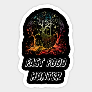 hunting season Sticker